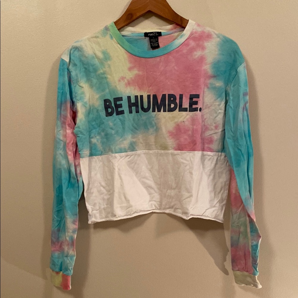 Revo Tie-Dye 'Be Humble' Women's Top